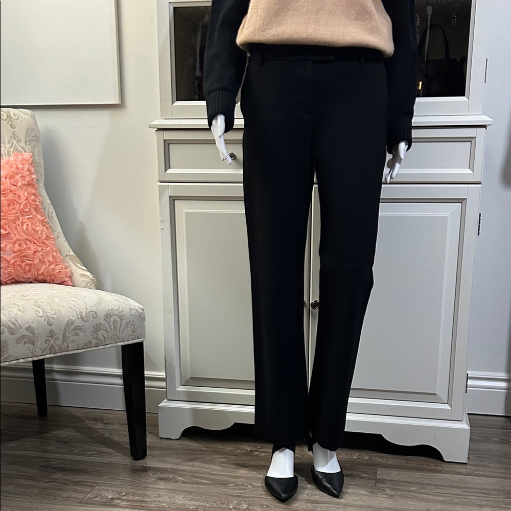 Joe Fresh Classic Black Straight Leg Trousers - Picture 7 of 16
